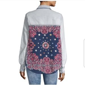 Free People Bandana Bandit Shirt